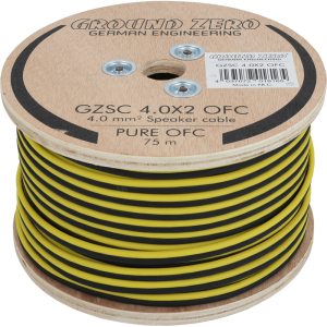 Миниатюра продукта Ground Zero GZSC 4.0Х2 OFC - акустический кабель